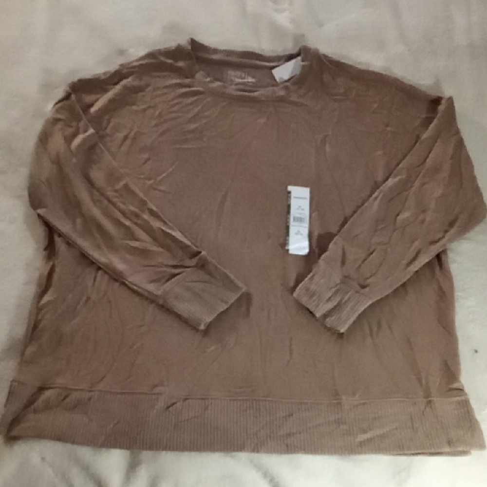 TIME & TRU COZY PULL OHER THIN SWEATER! SIZE XL 16-18 NEW!